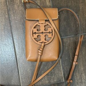 Tory Burch Brown leather Crossbody Bag